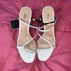 Zara Strap Heels Size